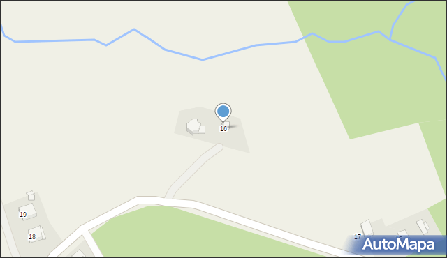 Wieszczyna, Wieszczyna, 16, mapa Wieszczyna