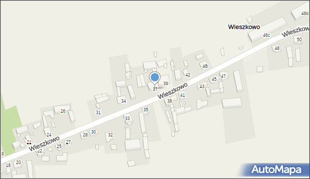 Wieszkowo, Wieszkowo, 37, mapa Wieszkowo