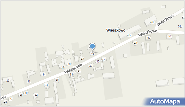 Wieszkowo, Wieszkowo, 46, mapa Wieszkowo