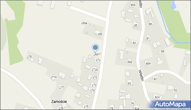 Wietlin, Wietlin, 170, mapa Wietlin