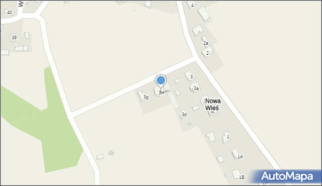 Wietlin, Wietlin, 3H, mapa Wietlin