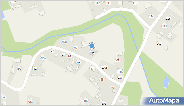 Wietlin, Wietlin, 95a, mapa Wietlin