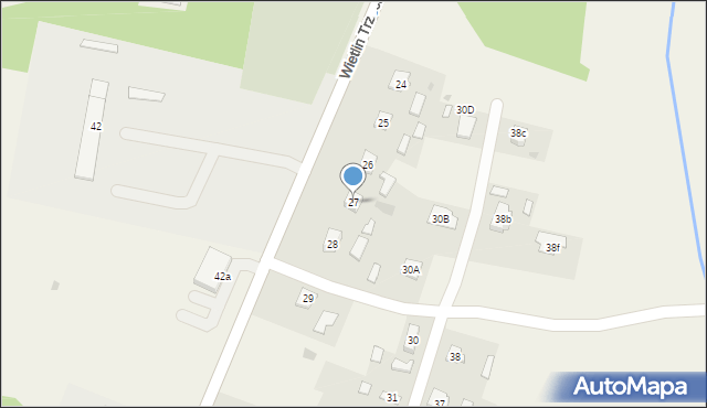 Wietlin Trzeci, Wietlin Trzeci, 27, mapa Wietlin Trzeci