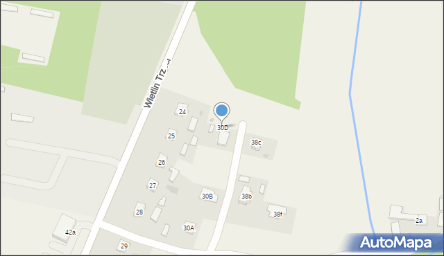 Wietlin Trzeci, Wietlin Trzeci, 30D, mapa Wietlin Trzeci