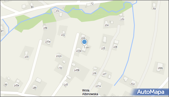 Wietrzno, Wietrzno, 103b, mapa Wietrzno