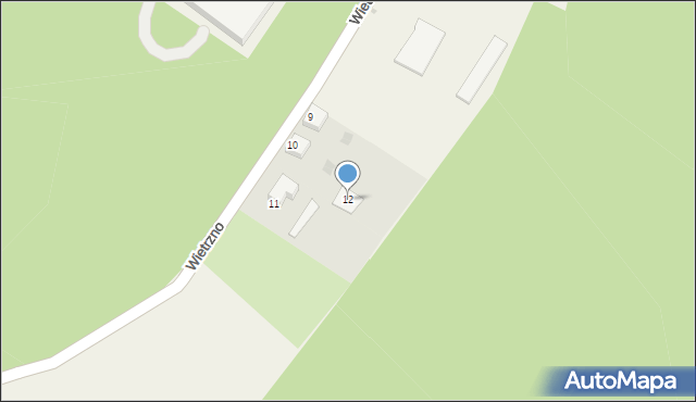 Wietrzno, Wietrzno, 12, mapa Wietrzno