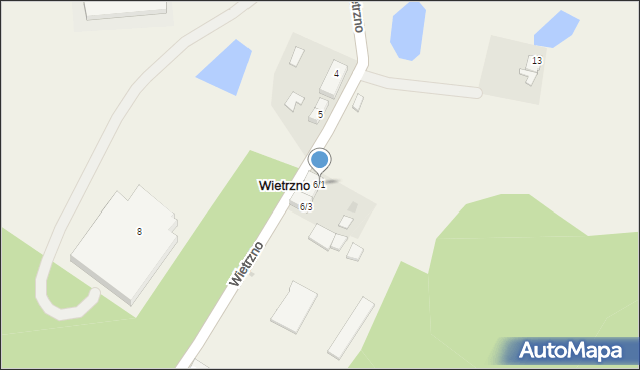 Wietrzno, Wietrzno, 6/1, mapa Wietrzno