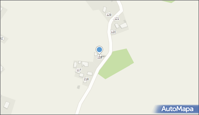 Wietrzychowice, Wietrzychowice, 118, mapa Wietrzychowice