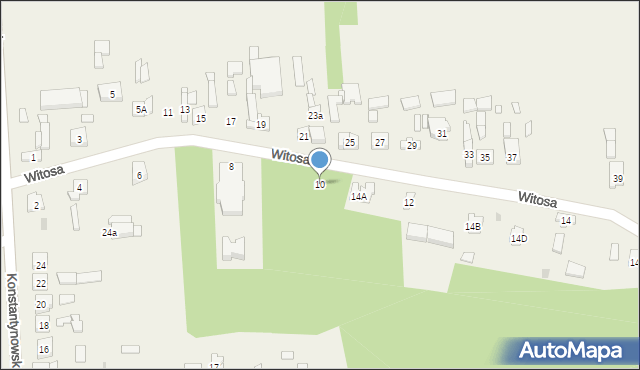 Wiewiórczyn, Witosa Wincentego, 10, mapa Wiewiórczyn