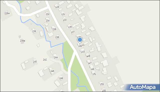 Wiewiórka, Wiewiórka, 141, mapa Wiewiórka