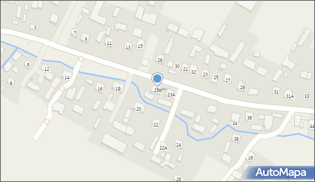 Wiewiórka, Wiewiórka, 23b, mapa Wiewiórka