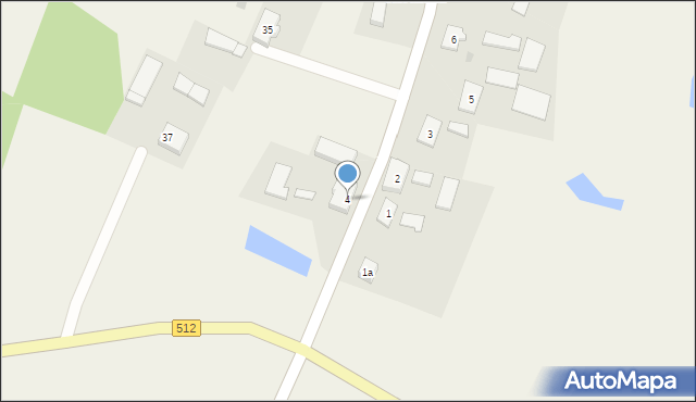 Wiewiórki, Wiewiórki, 4, mapa Wiewiórki