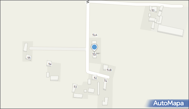 Wiewiórów, Wiewiórów, 51c, mapa Wiewiórów