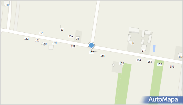 Wiewiórów, Wiewiórów, 157, mapa Wiewiórów