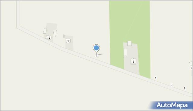 Wiewiórów, Wiewiórów, 4, mapa Wiewiórów