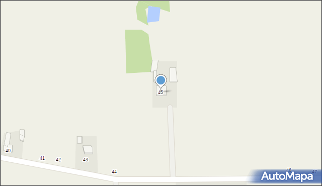 Wiewiórów, Wiewiórów, 45, mapa Wiewiórów