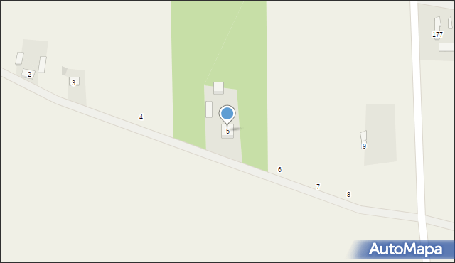 Wiewiórów, Wiewiórów, 5, mapa Wiewiórów