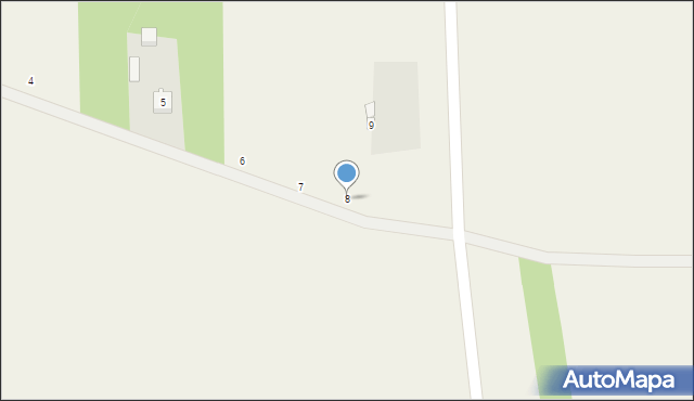 Wiewiórów, Wiewiórów, 8, mapa Wiewiórów