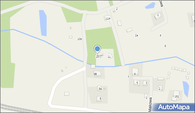 Wieżyca, Wieżyca, 10, mapa Wieżyca