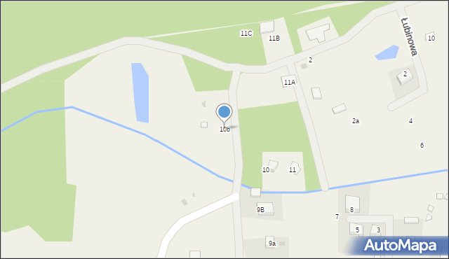 Wieżyca, Wieżyca, 10b, mapa Wieżyca