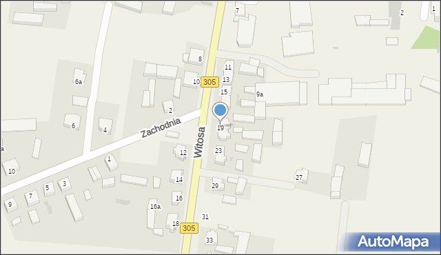 Wijewo, Witosa Wincentego, 19, mapa Wijewo