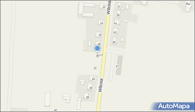 Wijewo, Witosa Wincentego, 30, mapa Wijewo