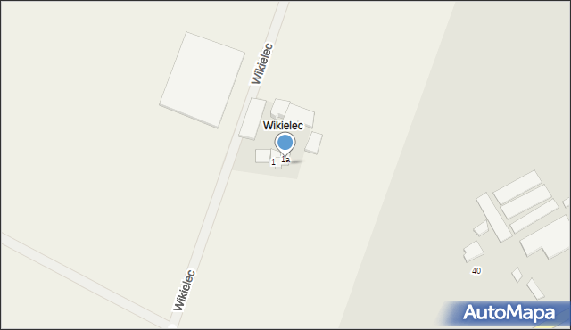 Wikielec, Wikielec, 2, mapa Wikielec