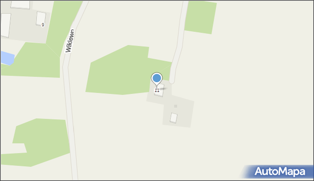 Wiklewo, Wiklewo, 11, mapa Wiklewo