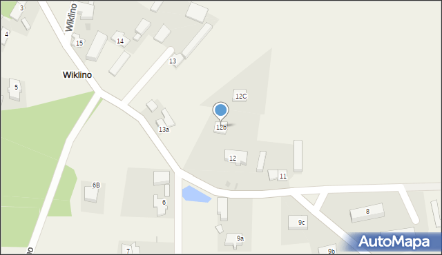 Wiklino, Wiklino, 12b, mapa Wiklino