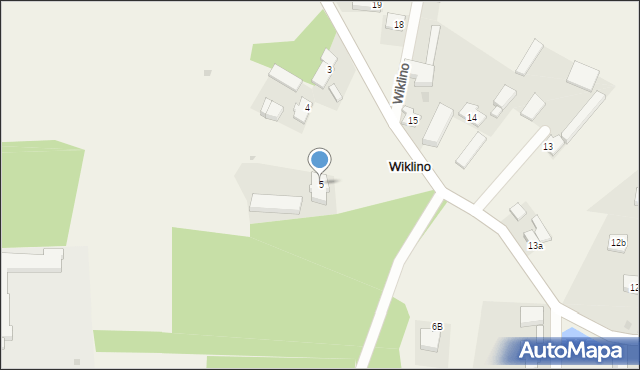 Wiklino, Wiklino, 5, mapa Wiklino