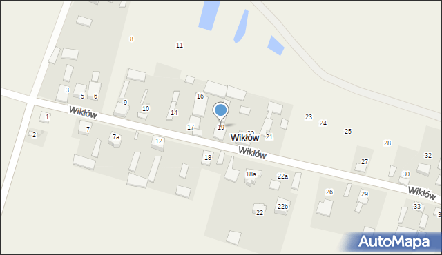 Wikłów, Wikłów, 19, mapa Wikłów