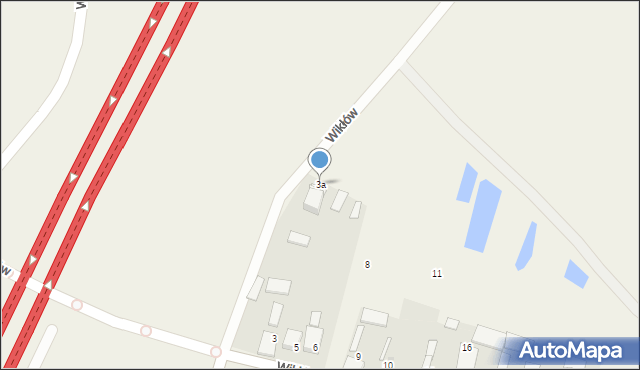 Wikłów, Wikłów, 3a, mapa Wikłów