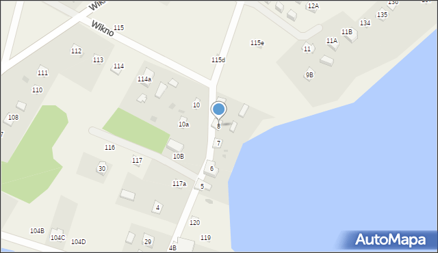 Wikno, Wikno, 8, mapa Wikno
