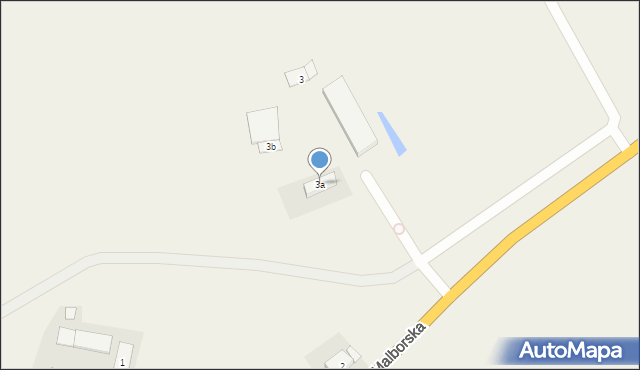 Wikrowo, Wikrowo, 3a, mapa Wikrowo