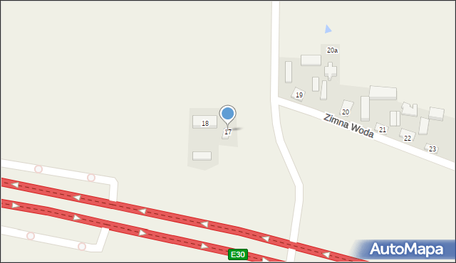 Wiktorów, Wiktorów, 17, mapa Wiktorów