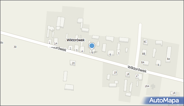 Wiktorówek, Wiktorówek, 5, mapa Wiktorówek
