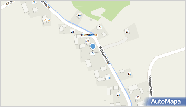 Wiktorowice, Wiktorowice, 24, mapa Wiktorowice