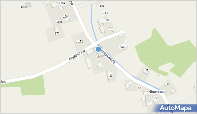 Wiktorowice, Wiktorowice, 28, mapa Wiktorowice