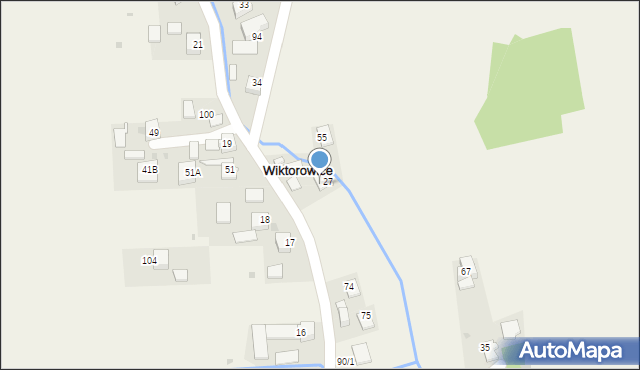 Wiktorowice, Wiktorowice, 56, mapa Wiktorowice