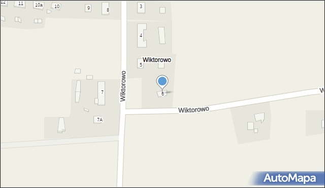 Wiktorowo, Wiktorowo, 6, mapa Wiktorowo