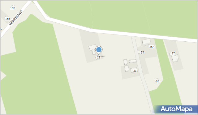 Wiktorowo, Wiktorowo, 23, mapa Wiktorowo