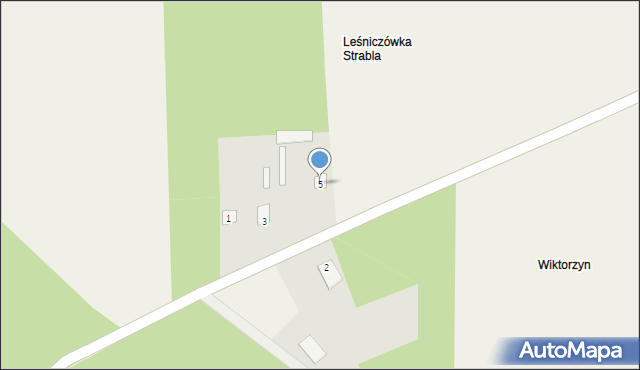 Wiktorzyn, Wiktorzyn, 5, mapa Wiktorzyn