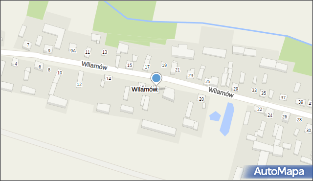 Wilamów, Wilamów, 18, mapa Wilamów