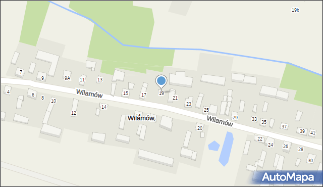 Wilamów, Wilamów, 19, mapa Wilamów