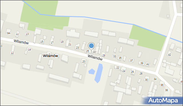 Wilamów, Wilamów, 27, mapa Wilamów