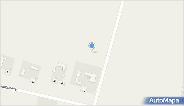 Wilamowice, Wilamowice, 40a, mapa Wilamowice