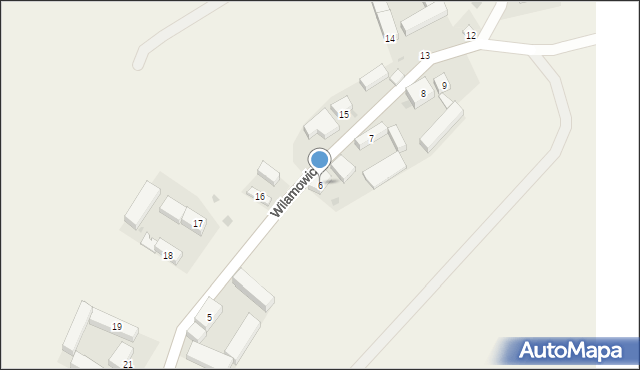 Wilamowice, Wilamowice, 6, mapa Wilamowice