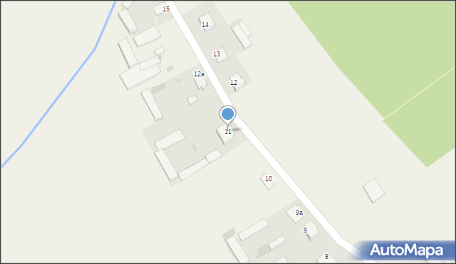 Wilamówka, Wilamówka, 11, mapa Wilamówka