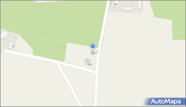 Wilamowo, Wilamowo, 61c, mapa Wilamowo