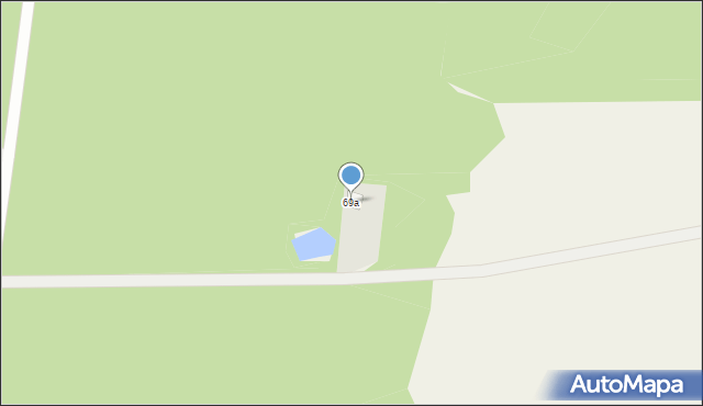 Wilamowo, Wilamowo, 69a, mapa Wilamowo
